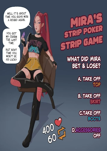 [Godlem] Mira's Strip Poker Strip Game (KPop Demon Hunters) porn comics