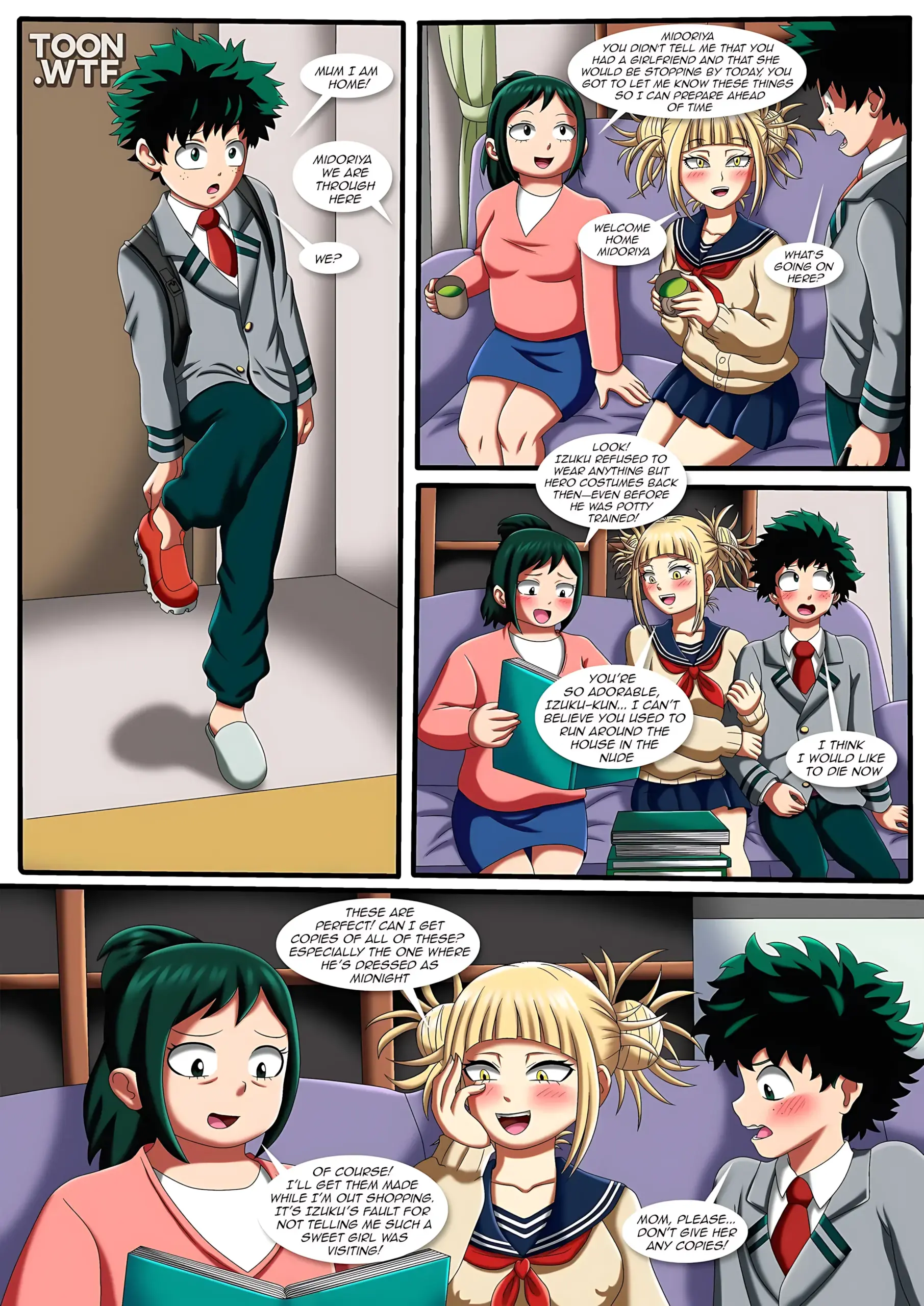 Help! There Is a Yandere in My House! (My Hero Academia) 0002
